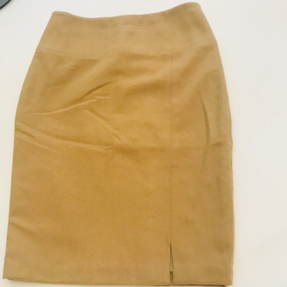 Banana Republic 00 camel pencil skirt  women